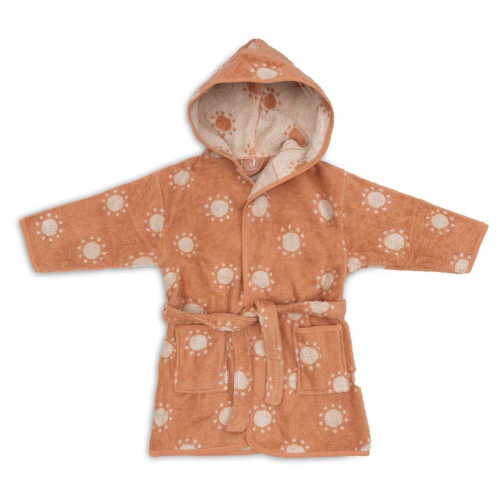 Jollein. Bathrobe Terry / Παιδικό Μπουρνούζι Πετσετέ (12–24 μηνών) - Jacquard Sun