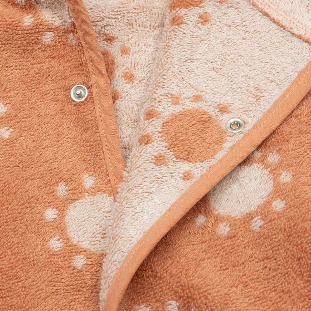 Jollein. Bathrobe Terry / Παιδικό Μπουρνούζι Πετσετέ (12–24 μηνών) - Jacquard Sun - Image 7