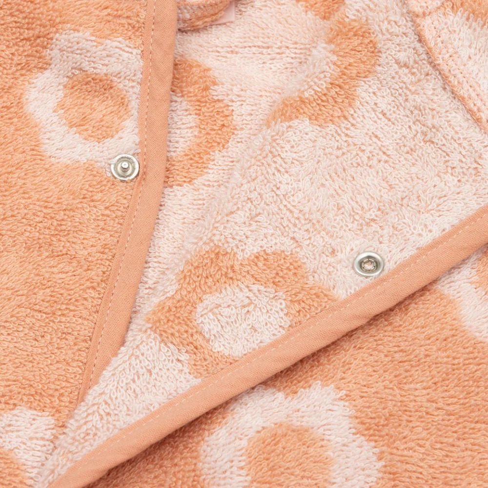 Jollein. Bathrobe Terry / Παιδικό Μπουρνούζι Πετσετέ (12–24 μηνών) - Jacquard Flower - Image 7