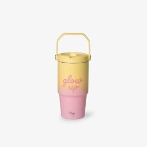 CITRON 900ml Water Bottle / Θέρμος - Παγούρι νερού - Glow Up Pink Yellow