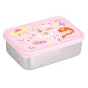 Ollie bebe A little lovely company: Δοχείο φαγητού από ανοξείδωτο ατσάλι 900ml-Princesses