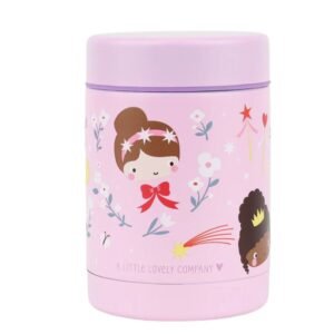 Ollie bebe A little lovely company: Θερμός φαγητού από ανοξείδωτο ατσάλι 300ml-Princesses
