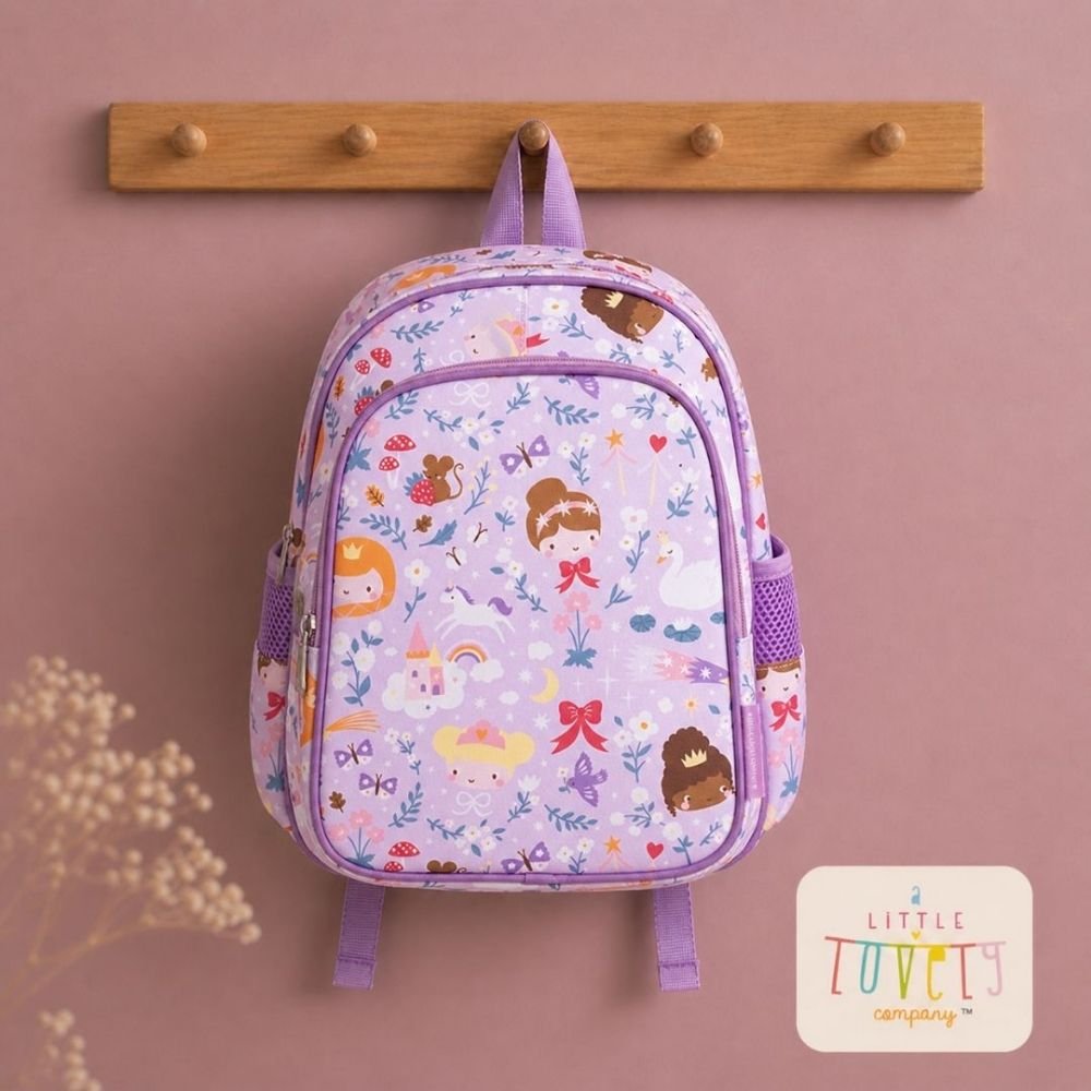 A little lovely company: Tσάντα πλάτης με ισοθερμική θήκη 27 x 32 – Princesses - Image 2