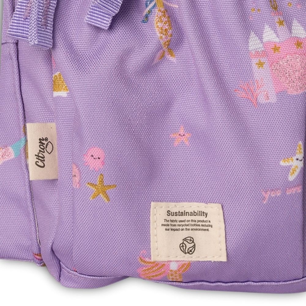 Citron Backpack / Τσάντα Πλάτης 24 × 33 – Mermaid - Image 6