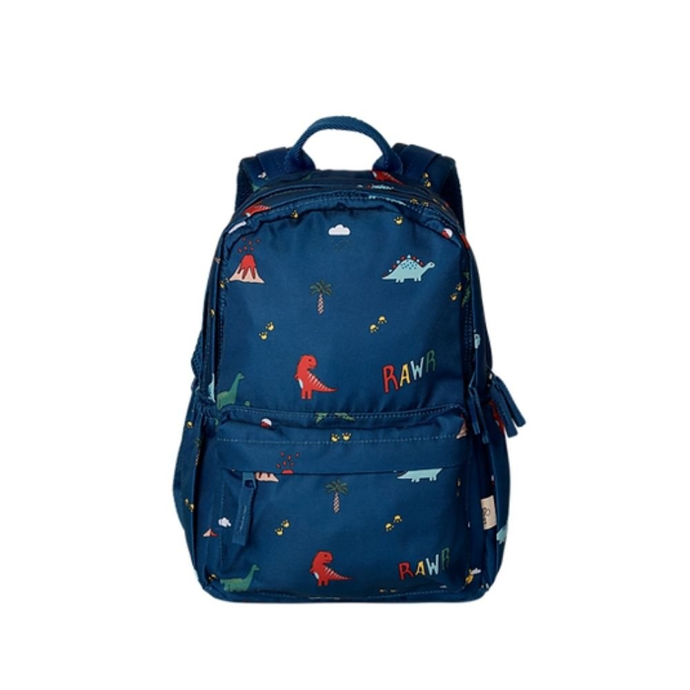 Ollie bebe Citron Medium Backpack – Blue Dino / Μεσαίο Παιδικό Σακίδιο Πλάτης – Μπλε Δεινόσαυρος