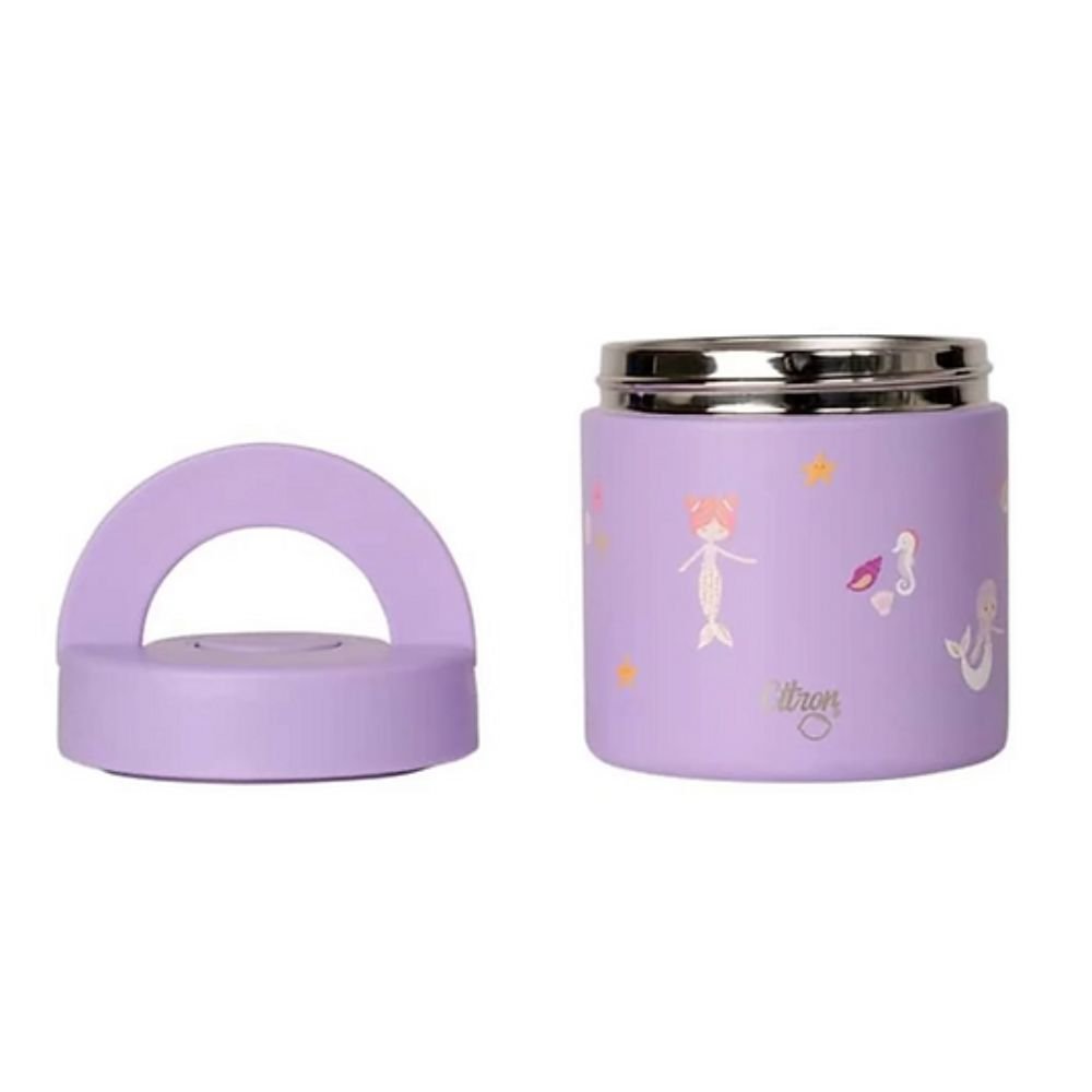 Citron Insulated Food Jar 350ml / Θερμός Φαγητού 350ml – Mermaid - Image 5