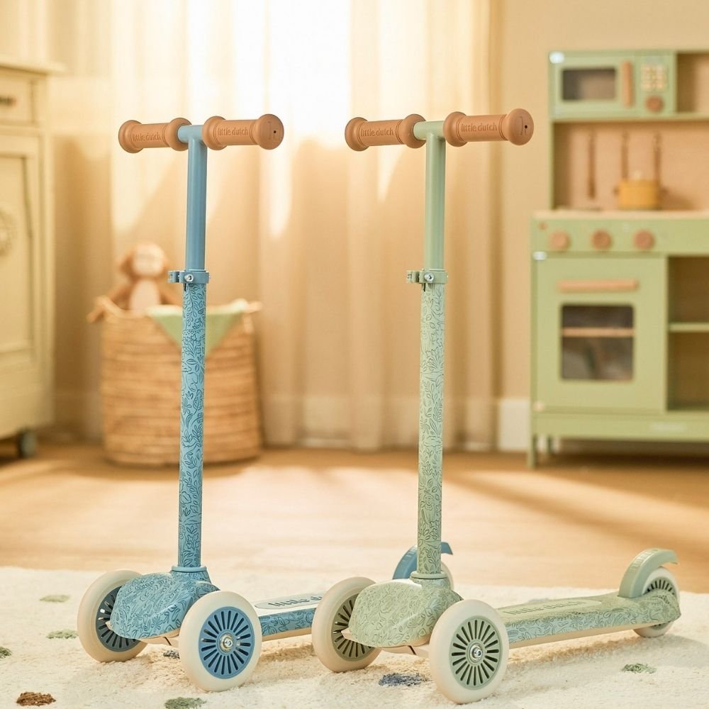 LITTLE DUTCH. Πατίνι / Scooter Πράσινο - Image 3