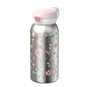LITTLE DUTCH. Ανοξείδωτο μπουκάλι flip-up campus 600 ml - Fairy Wonders