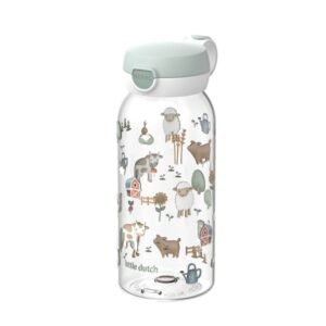 Ollie bebe LITTLE DUTCH. Μπουκάλι με pop-up στόμιο 600 ml - Little Farm