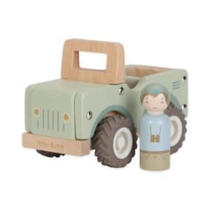 Ollie bebe LITTLE DUTCH. Ξύλινο αυτοκινητάκι Safari Friends FSC