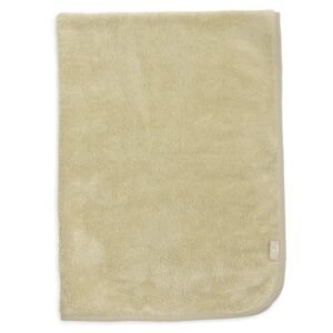 Ollie bebe Jollein. Blanket Cradle / Κουβέρτα Basic Sherpa/Jersey – 75 × 100 cm – Soft Matcha