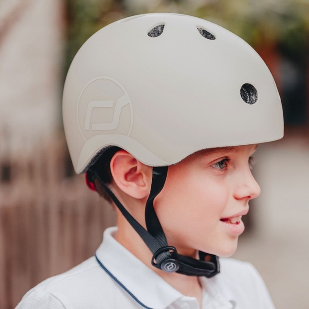 Scoot and ride Reflective Helmet / Κράνος S-M ash - Image 2