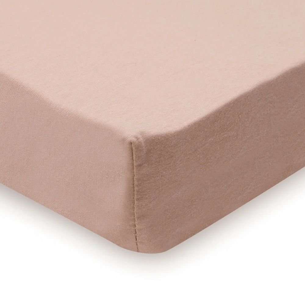 Jollein. Fitted Sheet Jersey / Σεντόνια 70/75x140/150cm - Light Terra/Oatmeal- 2 Pack - Image 2