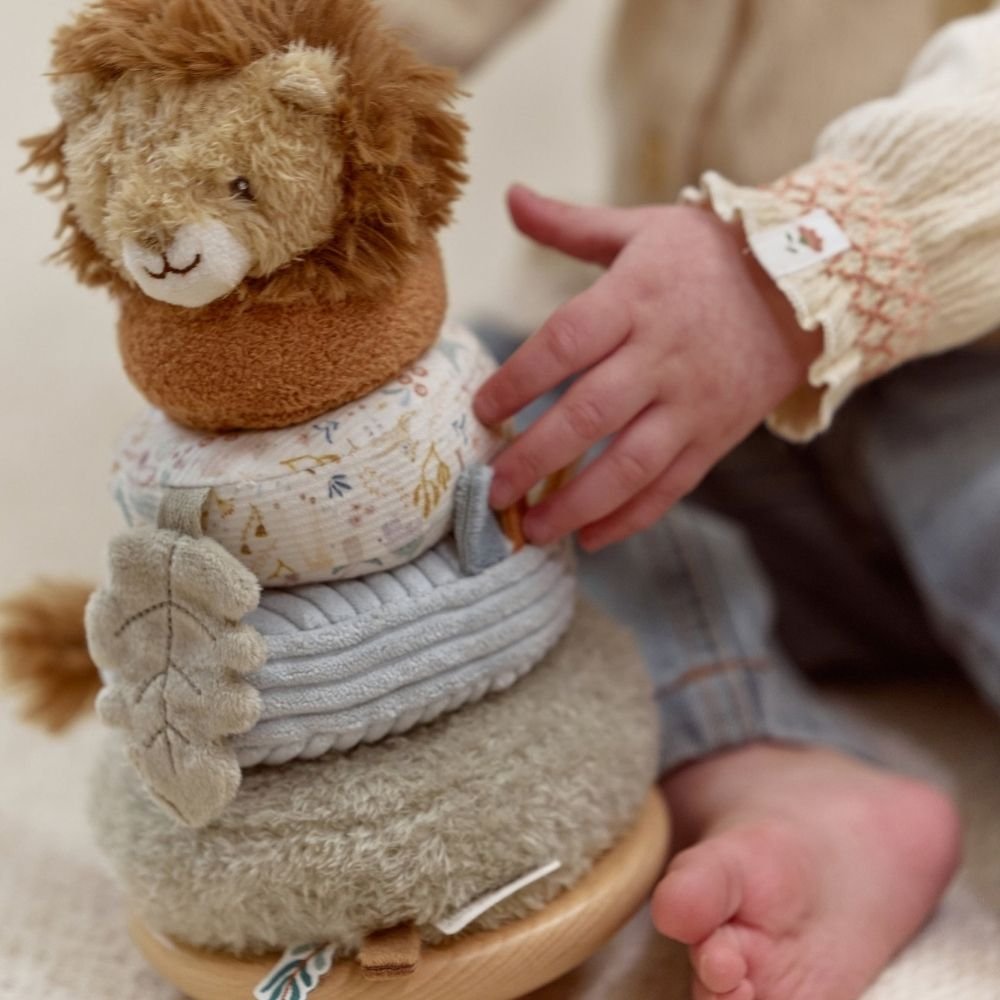 LITTLE DUTCH. Πυραμίδα ταξινόμησης & ταλάντωσης Safari Friends FSC - Image 8
