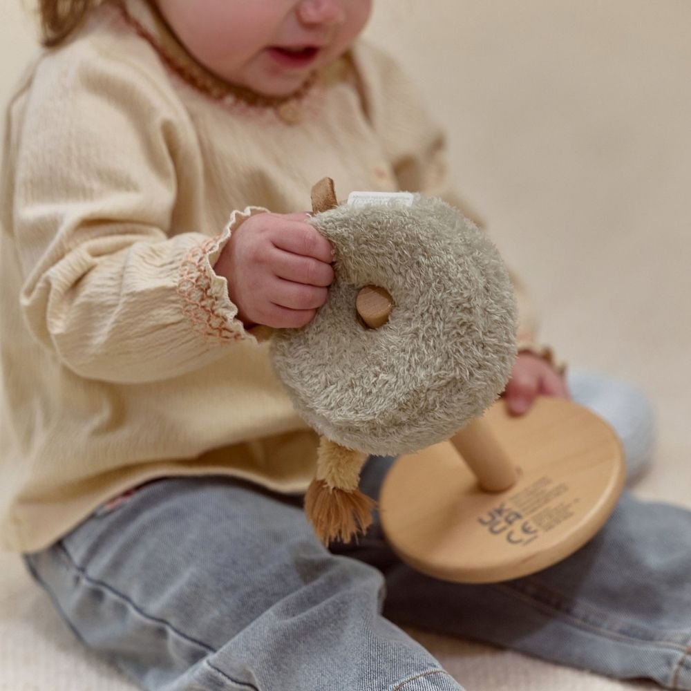 LITTLE DUTCH. Πυραμίδα ταξινόμησης & ταλάντωσης Safari Friends FSC - Image 5