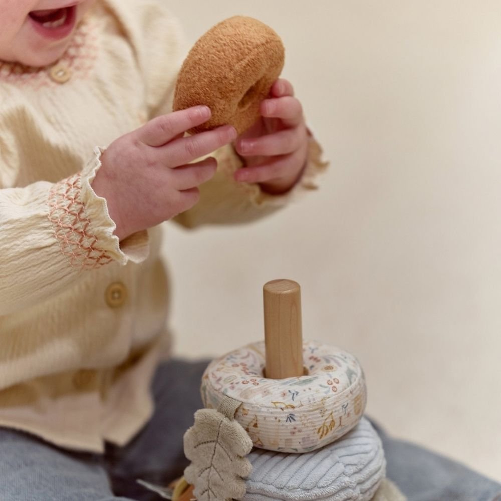 LITTLE DUTCH. Πυραμίδα ταξινόμησης & ταλάντωσης Safari Friends FSC - Image 4