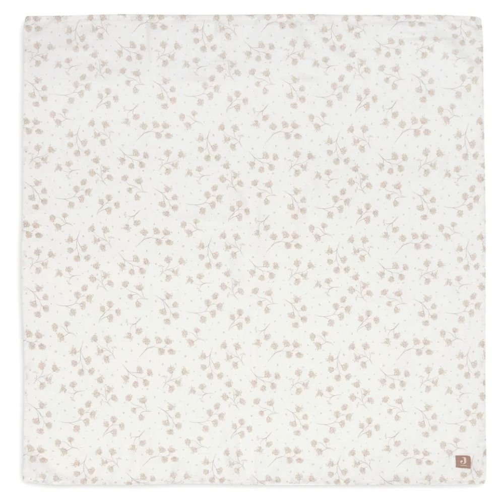 Jollein. Swaddle Muslin / Μουσελίνα Αγκαλιάς Twinkling – 115×115 cm – Leafy Dreams – Σετ 2 Τεμαχίων - Image 3