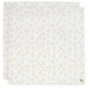 Ollie bebe Jollein. Swaddle Muslin / Μουσελίνα Αγκαλιάς Twinkling – 115×115 cm – Leafy Dreams – Σετ 2 Τεμαχίων
