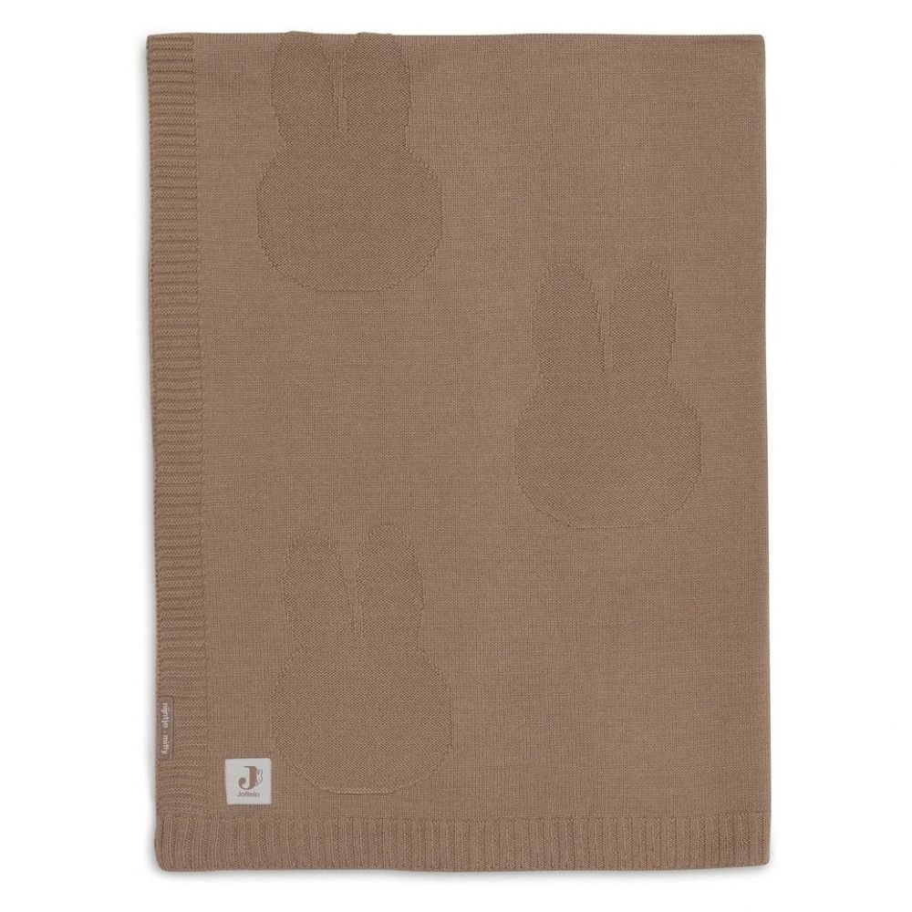Ollie bebe Jollein. Blanket Cot / Κουβέρτα Miffy – 100 × 150 cm – Biscuit
