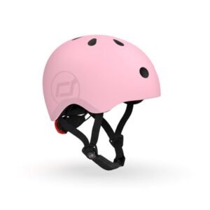 Ollie bebe Scoot and ride Reflective Helmet / Κράνος S-M rose