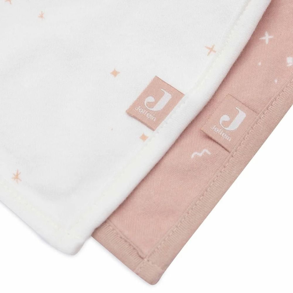 Jollein. Bib Bandana Twinkling / Σαλιάρα – Wild Rose – 2 Τεμάχια - Image 4