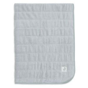 Ollie bebe Jollein. Blanket Cradle / Κουβέρτα Velvet Rib – 75 × 100 cm – Sea Green