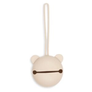 Ollie bebe Jollein. Silicone Pacifier Case / Θήκη Πιπίλας Σιλικόνης Ø7cm – Warm Sand