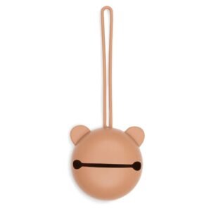 Jollein. Silicone Pacifier Case / Θήκη Πιπίλας Σιλικόνης Ø7cm – Light Terra