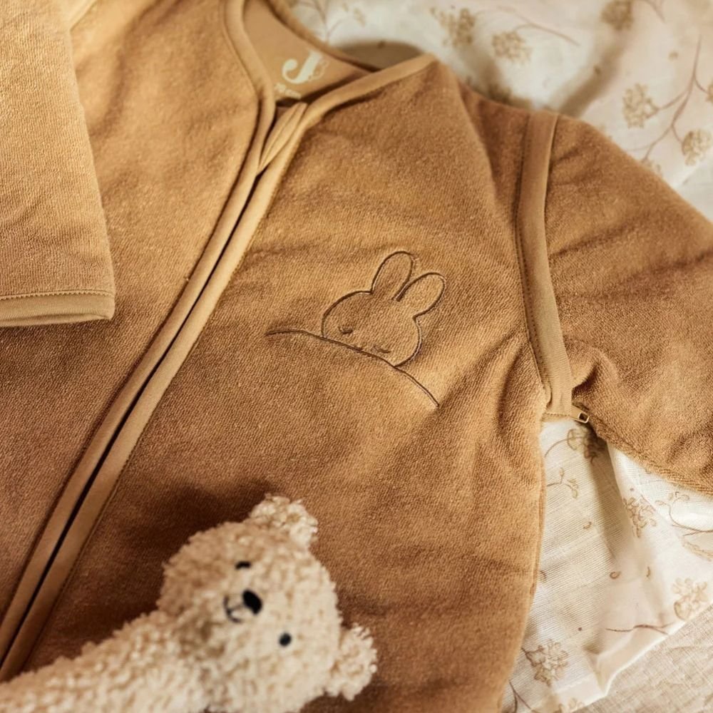 Jollein. Baby Sleeping Bag with Removable Sleeves / Υπνόσακος με Αφαιρούμενα Μανίκια 70cm - Sleepy Miffy Biscuit - Image 7