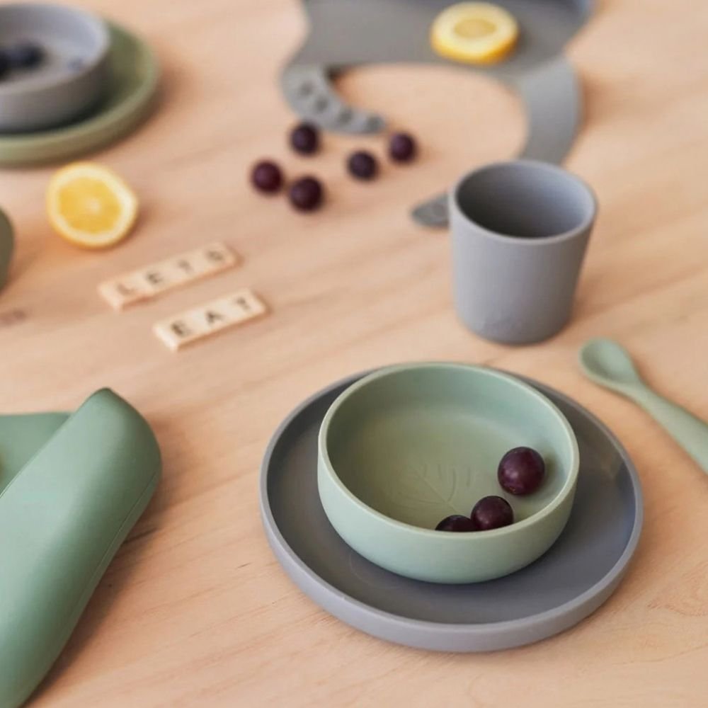 Jollein. Bib Silicone / Σαλιάρα Σιλικόνης – Nougat - Image 2