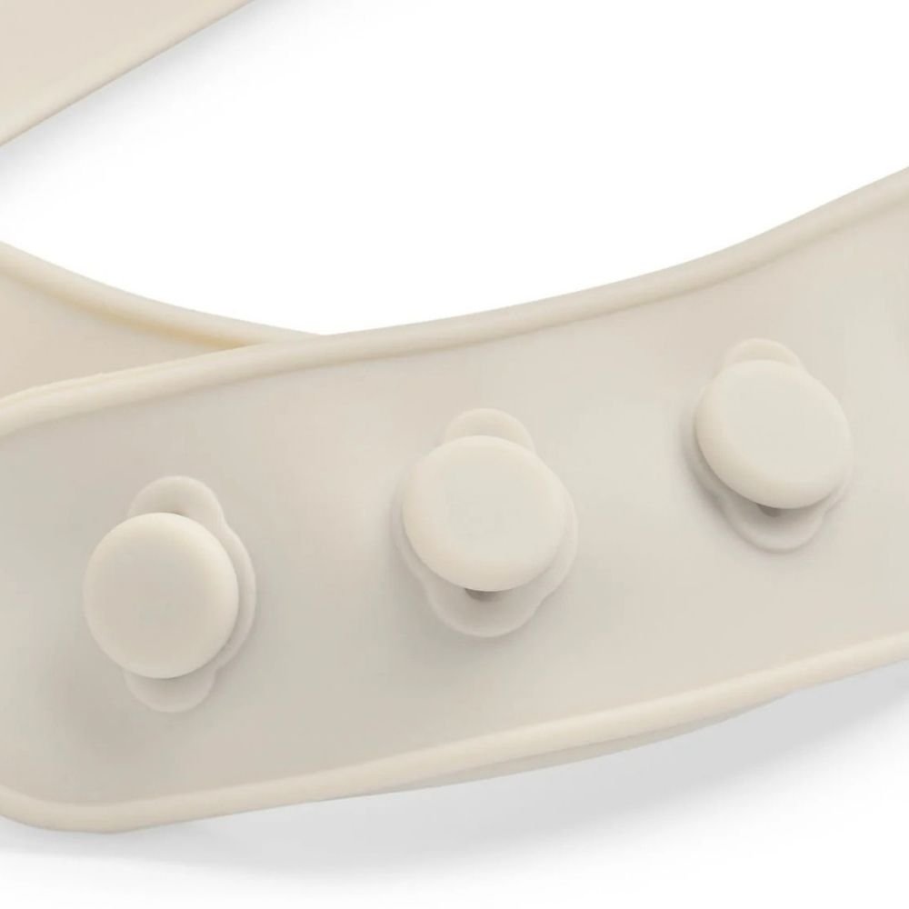 Jollein. Bib Silicone / Σαλιάρα Σιλικόνης – Nougat - Image 6