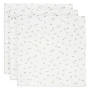 Ollie bebe Jollein. Cloth Muslin / Μουσελίνες – On The Go – 70 × 70 cm – Σετ 3 Τεμαχίων